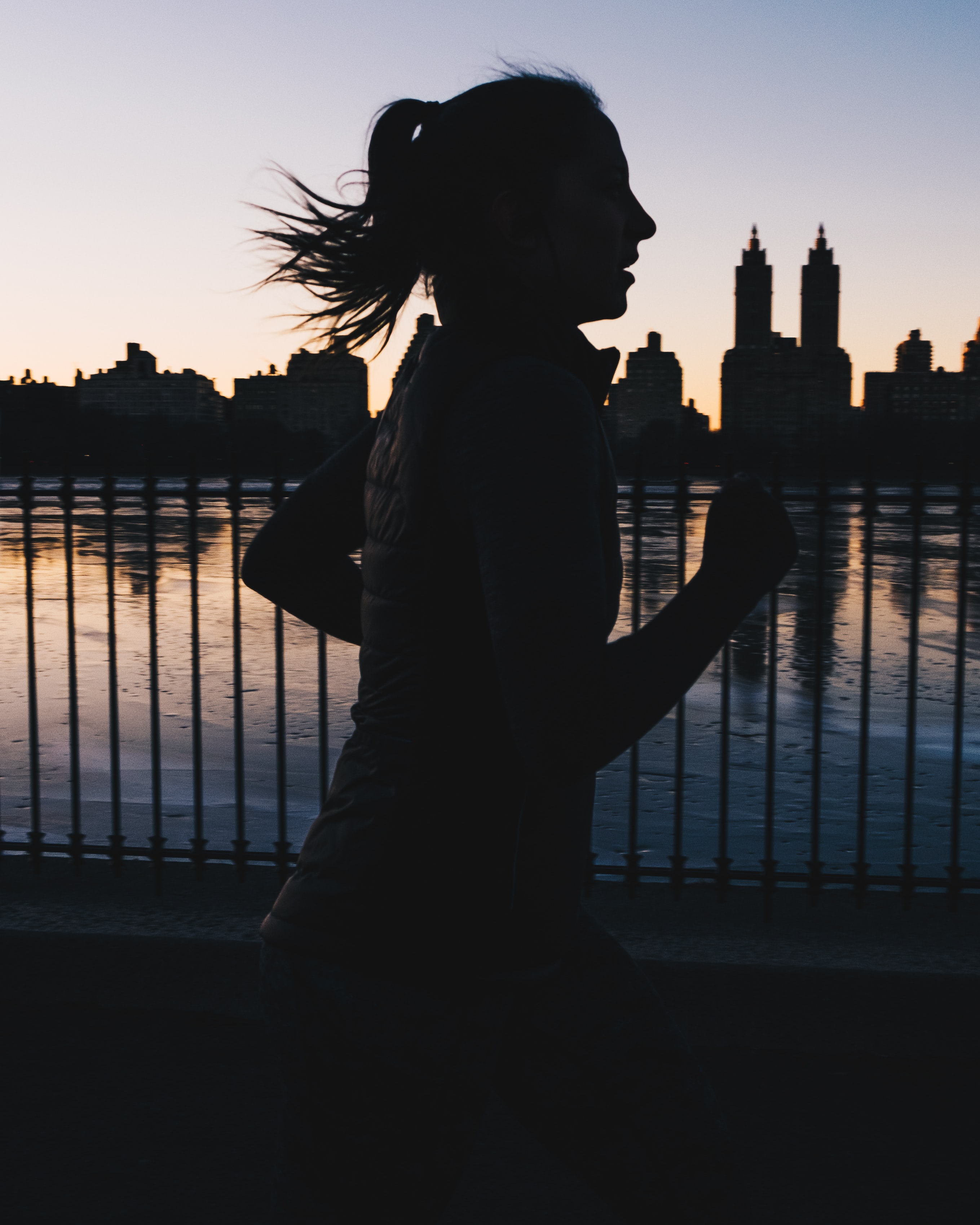 female runner